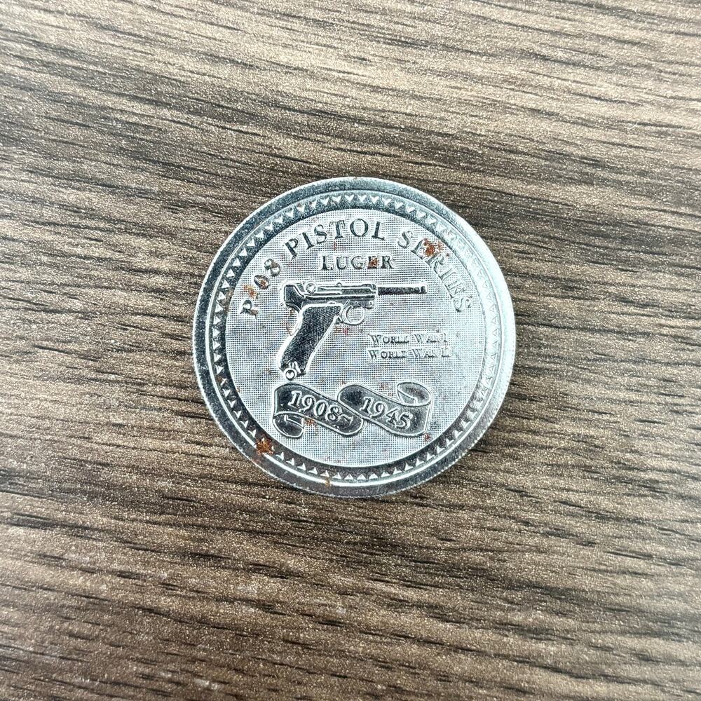 Guns & Ammo Magazine Collectible Coin - Silver